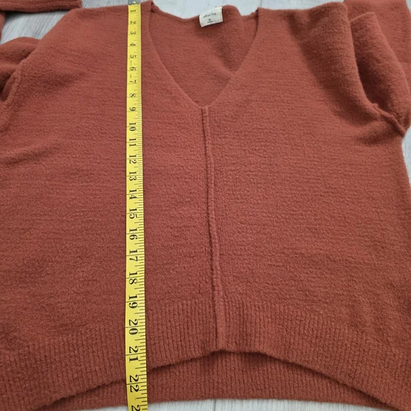 ๐ Wilfred Free Rust Knit Sweater โ Size 2XS - Picture 9 of 9